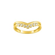 Bague Femme - Oxyde de zirconium - Or 9 Carats