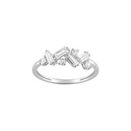 Bague Femme - Oxyde de zirconium - Or 9 Carats