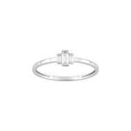 Bague Femme - Oxyde de zirconium - Or 9 Carats