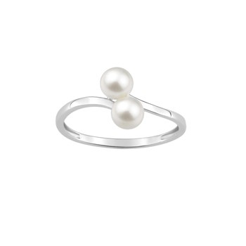 Bague Femme - perle - Or 9 Carats