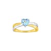 Bague Femme - topaze - Or 9 Carats - vue V1