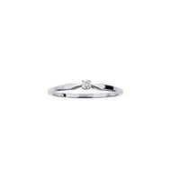 Bague Femme - Or 9 Carats - Diamant 0,04 Carats