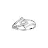 Bague Femme - Or 9 Carats - Diamant 0,01 Carats - vue V1