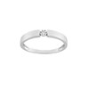 Bague Femme - Or 9 Carats - Diamant 0.022 Carats - vue V1