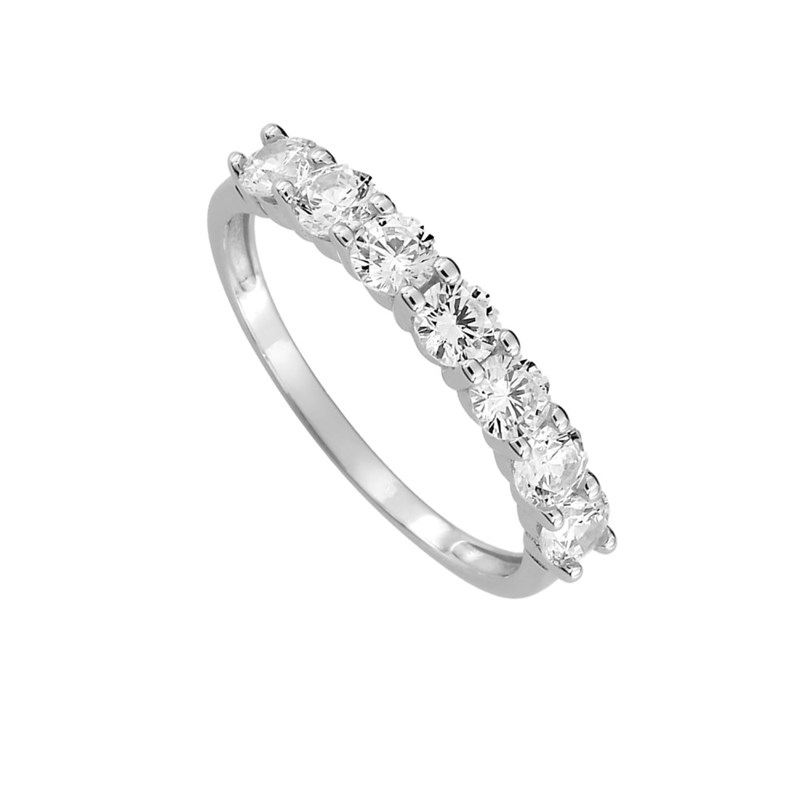 Bague Femme - Oxyde de zirconium - Or 9 Carats - vue 2