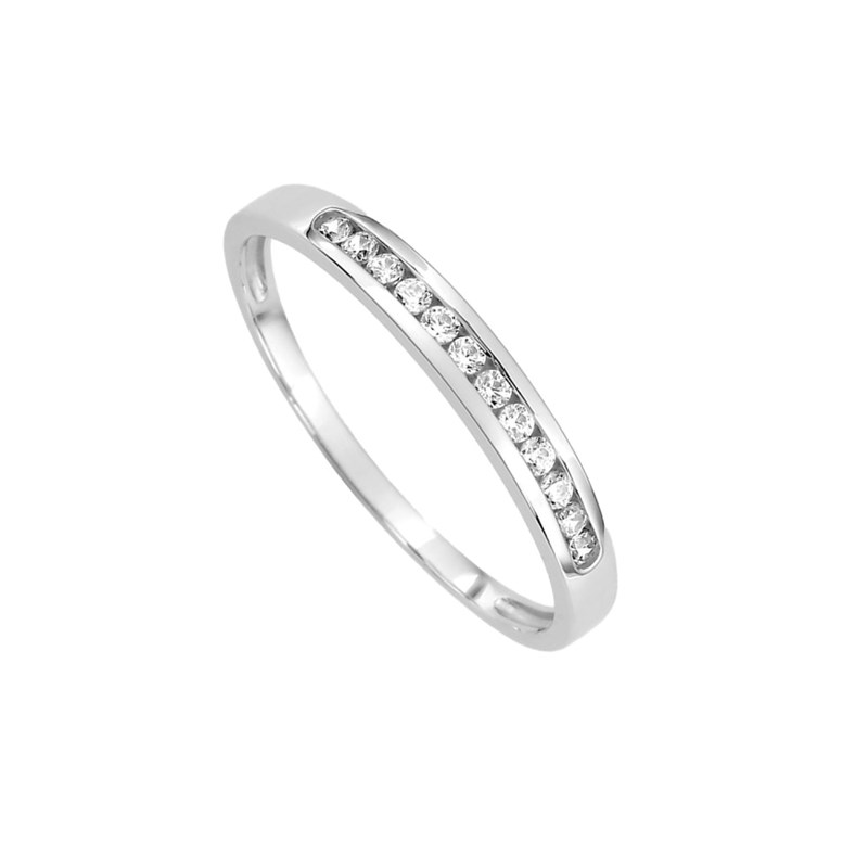 Bague Femme - Oxyde de zirconium - Or 9 Carats - vue 2