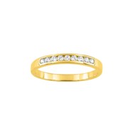 Bague Femme - Oxyde de zirconium - Or 9 Carats