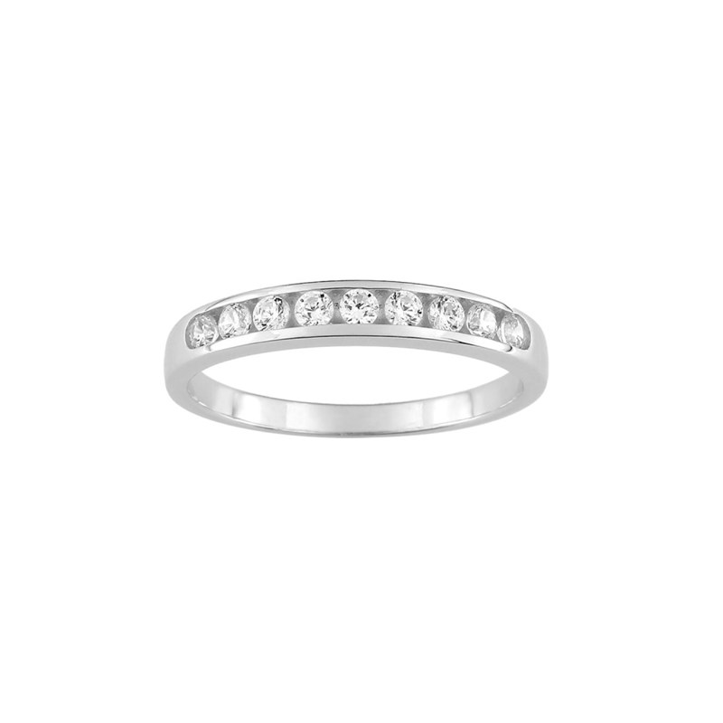 Bague Femme - Oxyde de zirconium - Or 9 Carats