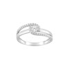 Bague Femme - Oxyde de zirconium - Or 9 Carats - vue V1