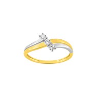 Bague Femme - Oxyde de zirconium - Or 9 Carats