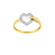 Bague Femme - Oxyde de zirconium - Or 9 Carats