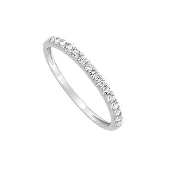 Ladies' Ring - Zirconium oxide - 9 carat gold