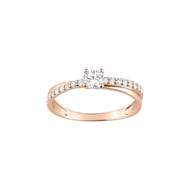 Bague Femme - Oxyde de zirconium - Or 9 Carats