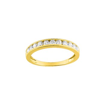Ladies' Ring - Zirconium oxide - 9 carat gold
