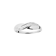 Bague Femme - Or 9 Carats - Diamant 0,01 Carats