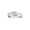 Bague Femme - Or 9 Carats - Diamant 0,01 Carats - vue V1