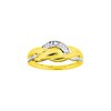 Bague Femme - Or 9 Carats - Diamant 0,01 Carats - vue V1