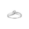 Bague Femme - Or 9 Carats - Diamant 0,01 Carats - vue V1