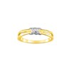 Bague Femme - Or 9 Carats - Diamant 0,01 Carats - vue V1