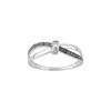 Bague Femme - Or 9 Carats - Diamant 0,01 Carats - vue V1