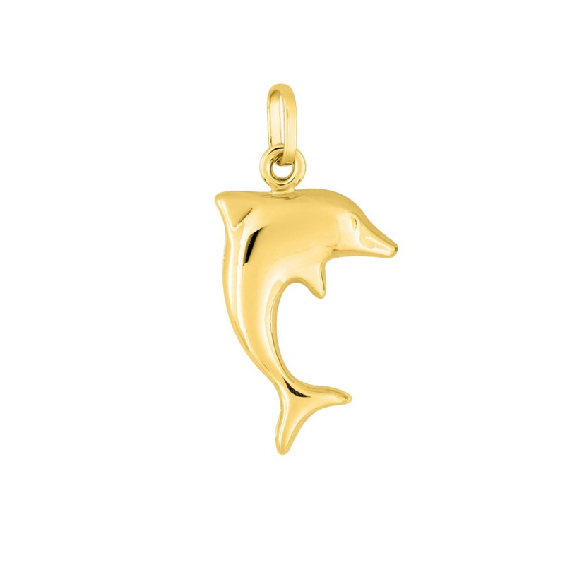 Pendentif Enfant - Or 18 Carats - Dauphin