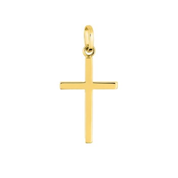 Pendentif mixte - Or 18 Carats - Croix