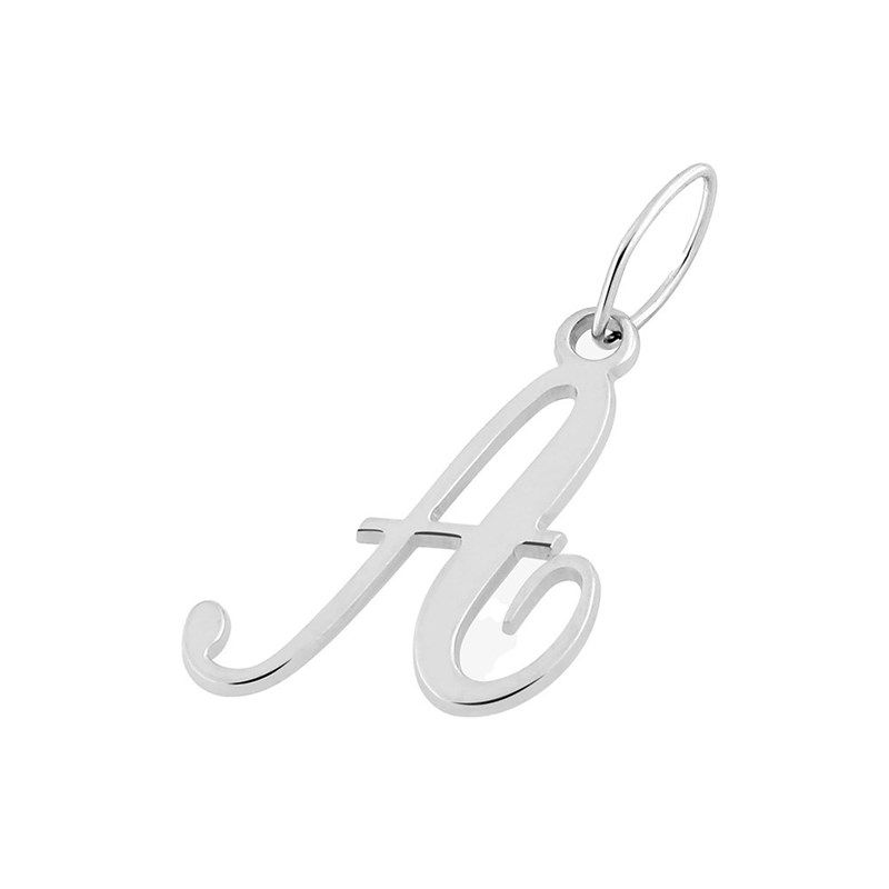 Pendentif initiale A - Or 18 Carats - vue 2