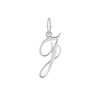 Pendentif initiale J - Or 18 Carats