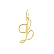 Pendentif initiale L - Or 18 Carats