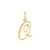Pendentif initiale O - Or 18 Carats - vue V1
