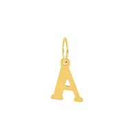 Pendentif initiale A - Or 18 Carats