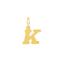 Pendentif initiale K - Or 18 Carats