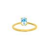 Bague Femme - topaze - Or 18 Carats - vue V1