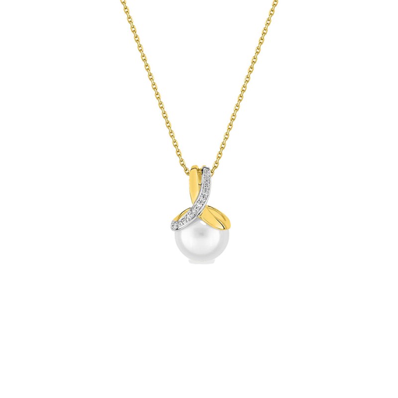 Collier Femme - perle - Or 18 Carats - Longueur : 42 cm