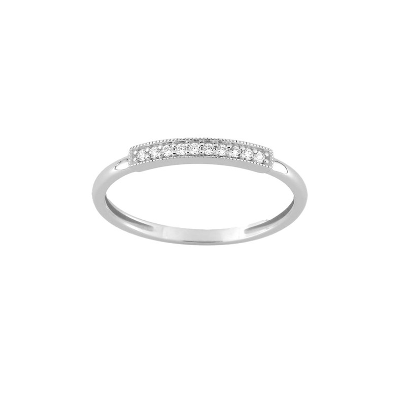 Bague Femme - Oxyde de zirconium - Or 18 Carats