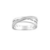 Bague Femme - Or 18 Carats - Diamant 0,12 Carats - vue V1