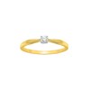 Bague Femme - Or 18 Carats - Diamant 0,1 Carats - vue V1