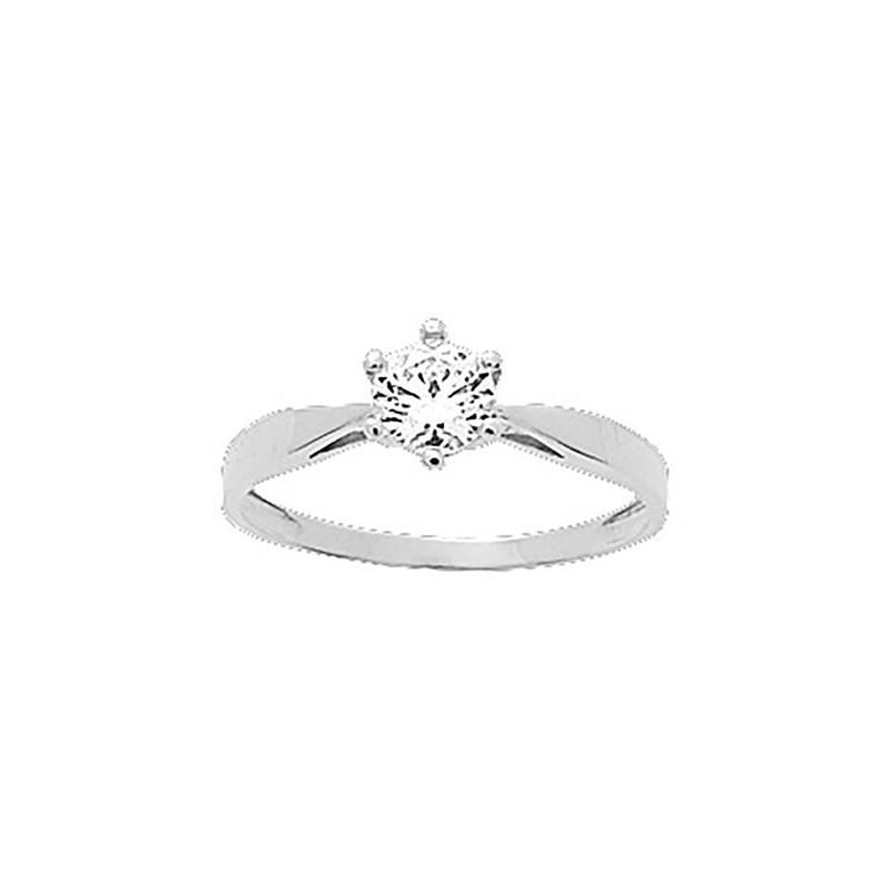 Bague Femme - Oxyde de zirconium - Or 18 Carats