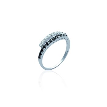 Bague Femme - Argent 925 - Oxyde de zirconium