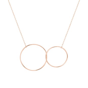 Women's necklace - 18 carat gold - Length: 42 cm