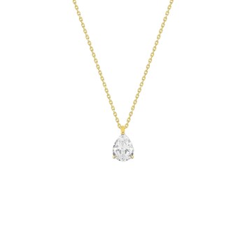 Women's necklace - 18 carat gold - Length: 42 cm