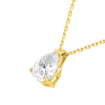 Women's necklace - 18 carat gold - Length: 42 cm