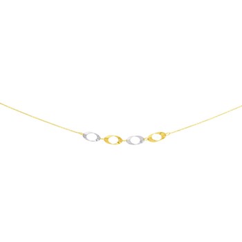 Women's necklace - 18 carat gold - Length: 42 cm