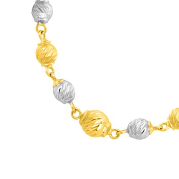 Women's necklace - 18 carat gold - Length: 42 cm