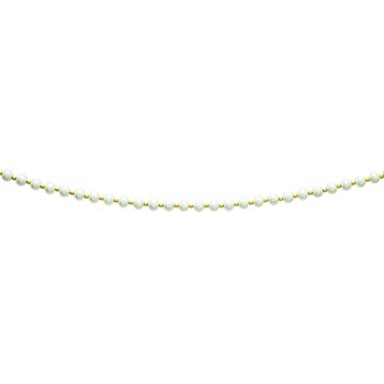 Women's necklace - pearl - 18 carat gold - Length: 42 cm