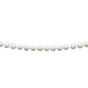 Women's necklace - pearl - 18 carat gold - Length: 42 cm
