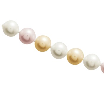 Women's necklace - pearl - 18 carat gold - Length: 42 cm