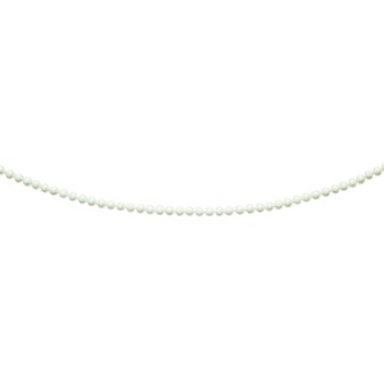 Women's necklace - pearl - 18 carat gold - Length: 42 cm