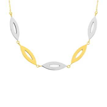 Women's necklace - 18 carat gold - Length: 42 cm