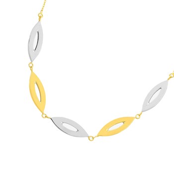Women's necklace - 18 carat gold - Length: 42 cm